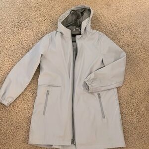 Zara basic outerwear rain jacket